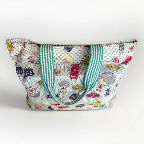 Harajuku Lovers Super Hot Female Comic Bam!Pow! Tote / Shoulder Bag - Picture 1 of 10